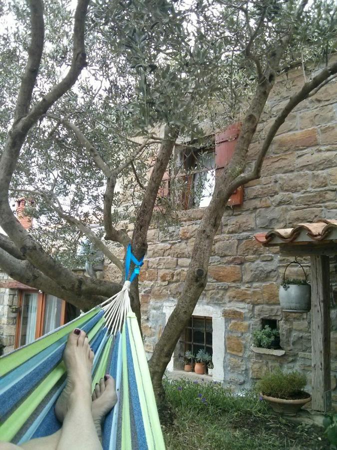 Villa Istrian Stone House Sečovlje Esterno foto